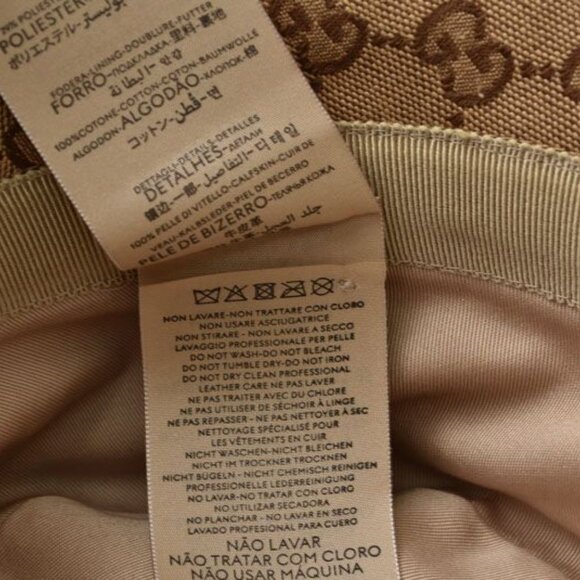 Gucci Hat GG Canvas Fedora Hat 4 Hg62 2564 M Size 58 cm main image 6